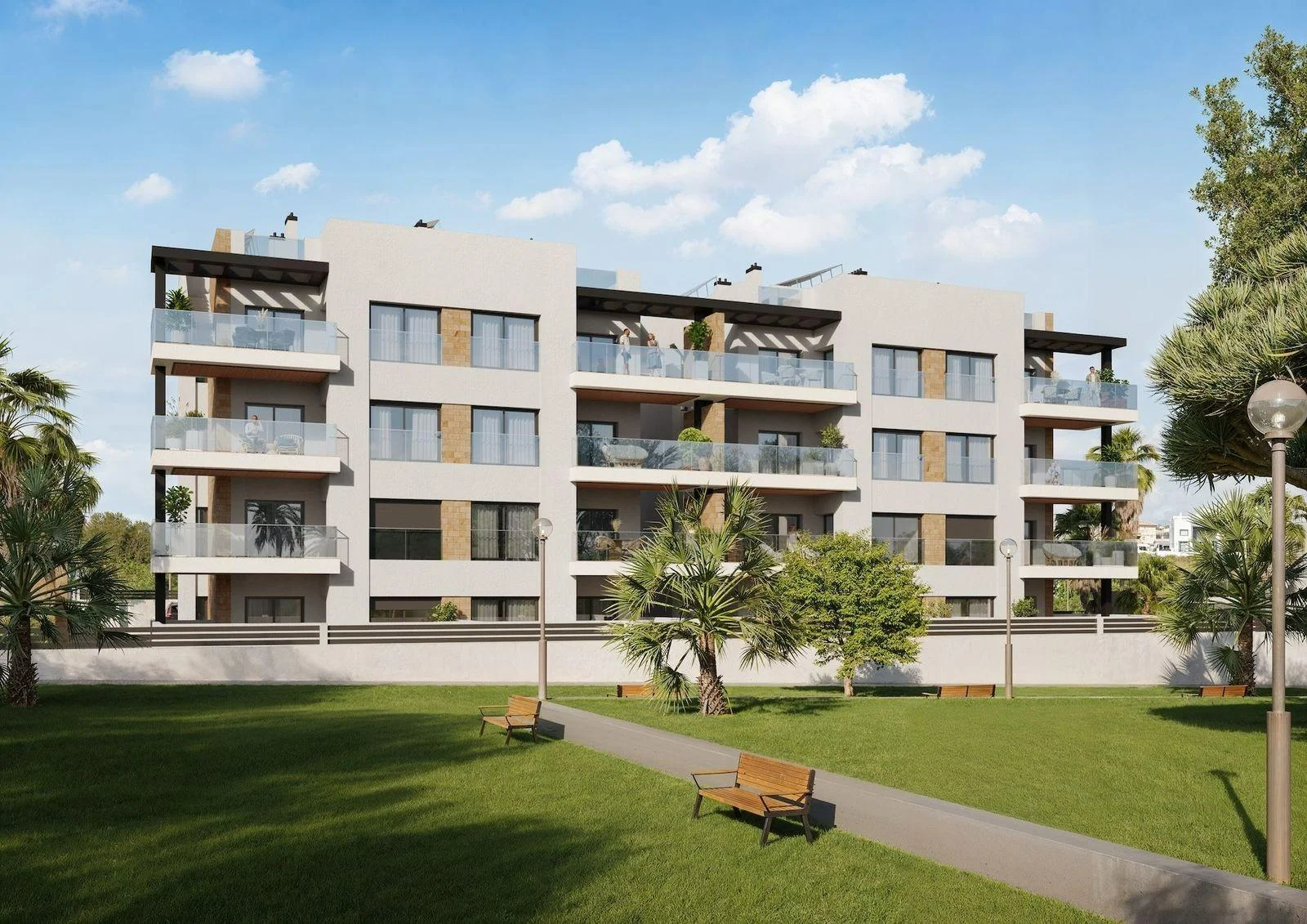 New-build apartment in Aguas Nuevas
