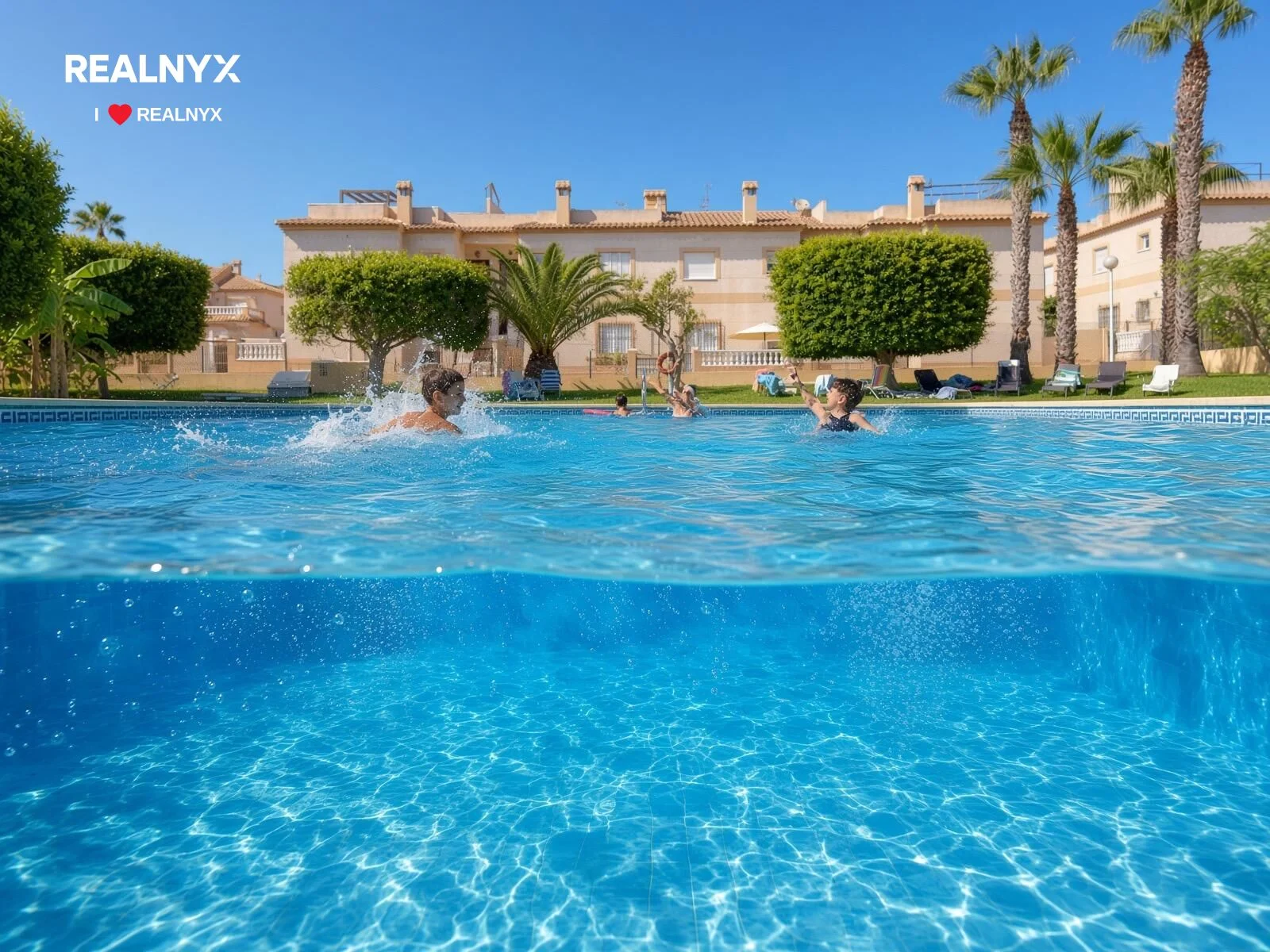 Apartamento de dos habitaciones con piscina comunitaria