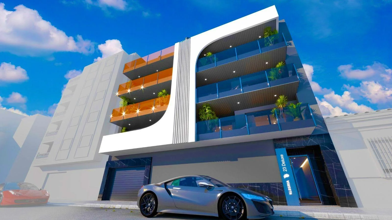 Apartamento sobre plano en Centro, tres dormitorios