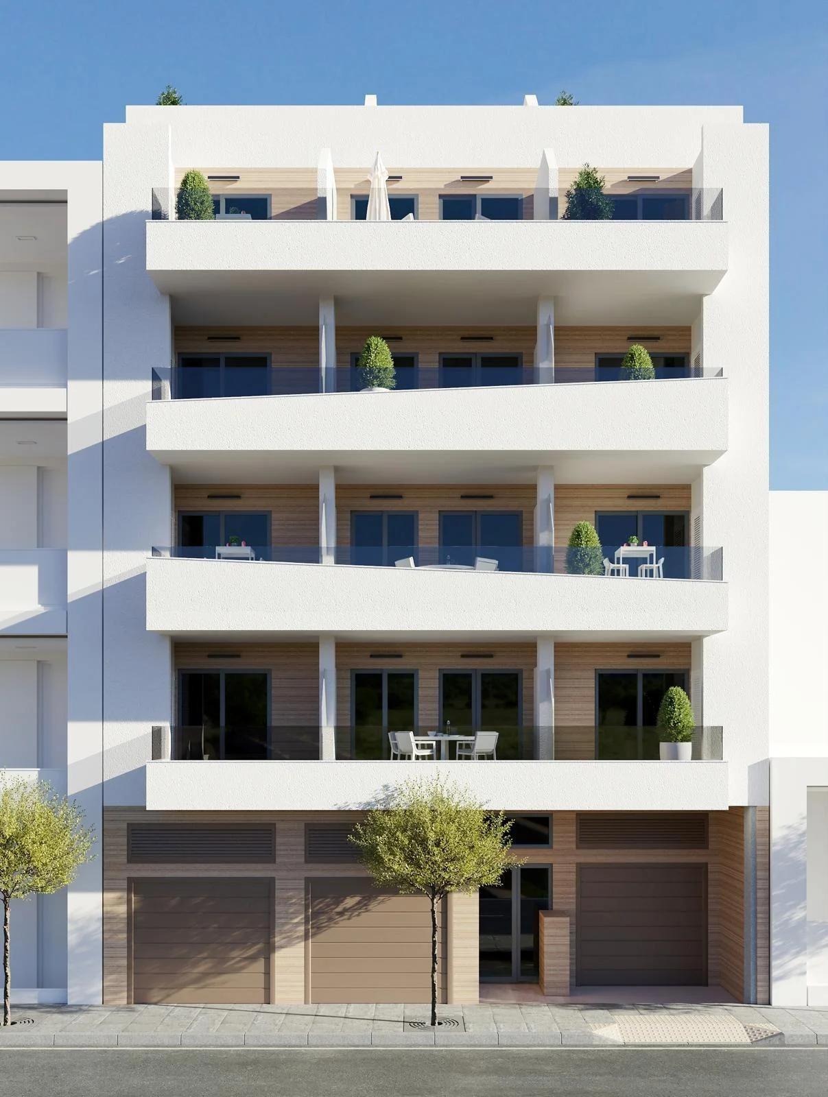 Central off-plan apartments with pool