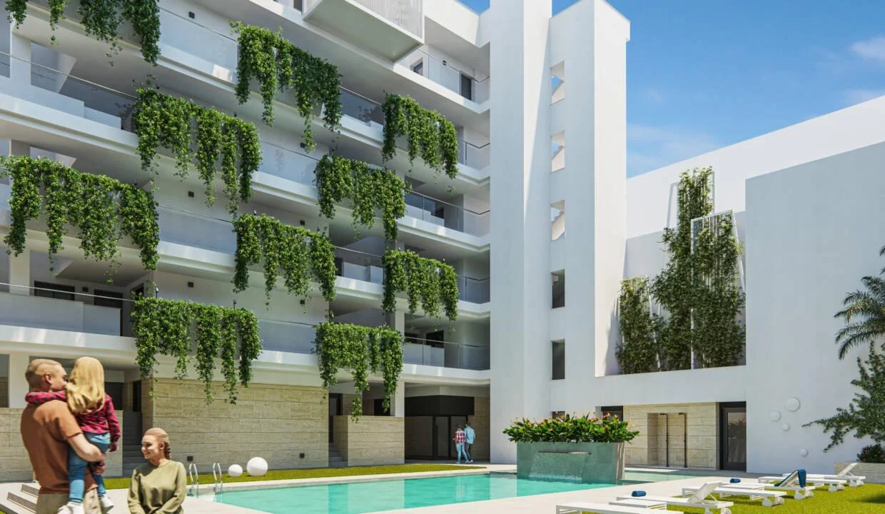 Apartamento nuevo en Habaneras de 2 dormitorios