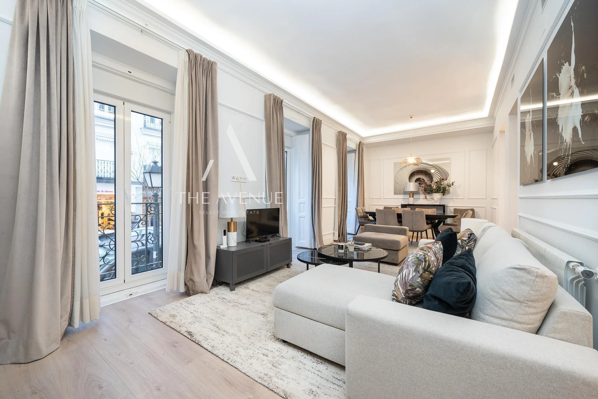 Piso reformado en Recoletos, 135 m²