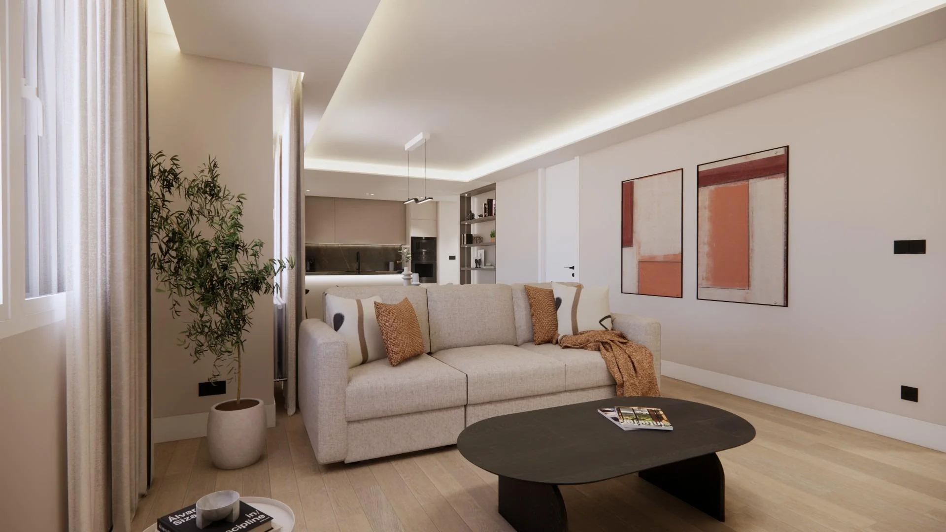 Four-bedroom flat in Salamanca