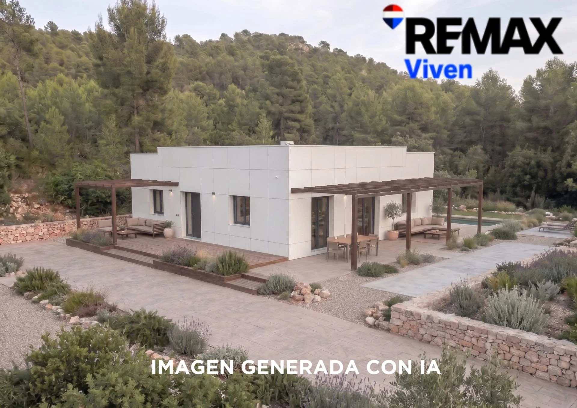 Finca en Garraf con dos viviendas