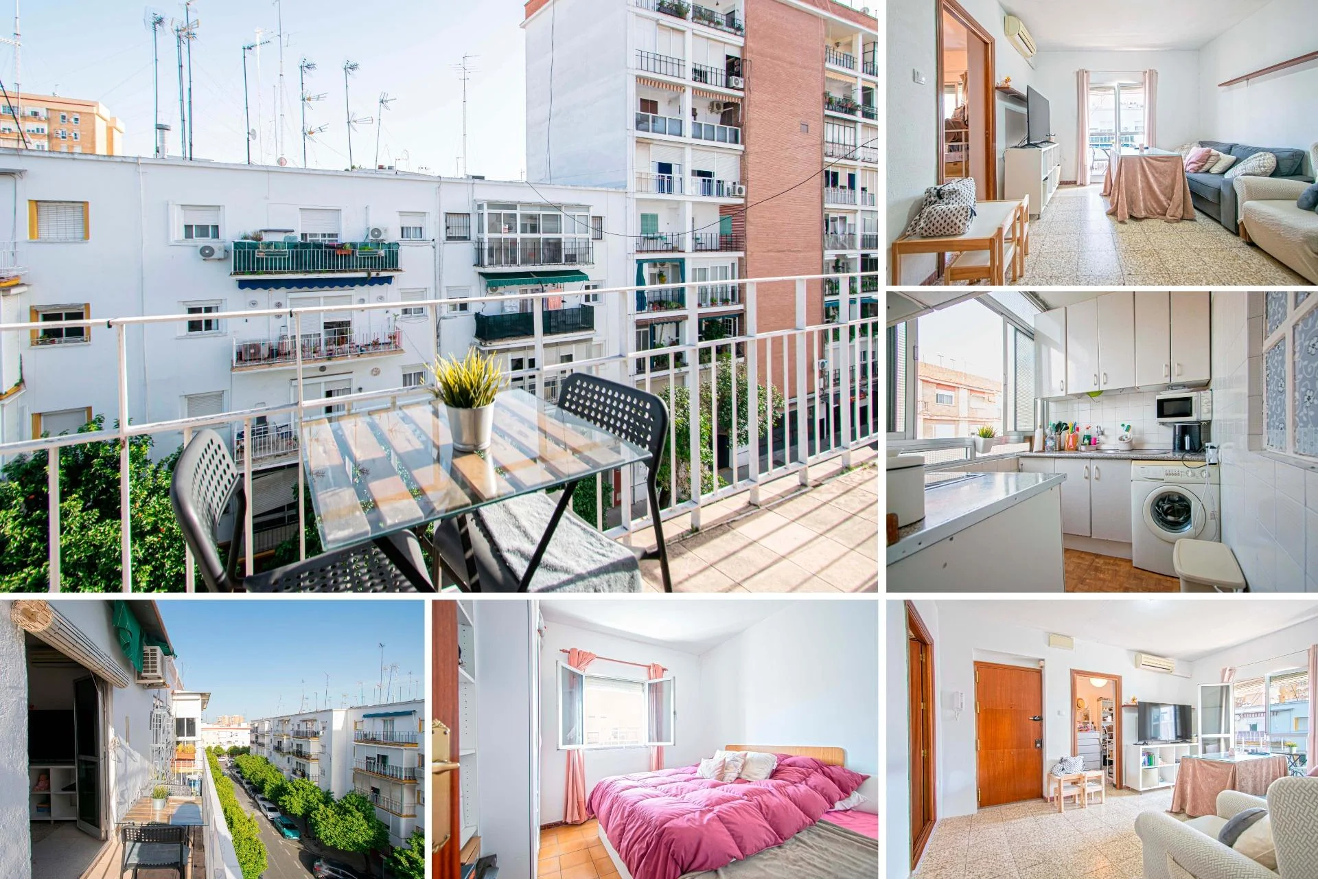 Exterior flat near Santa Justa, terrace