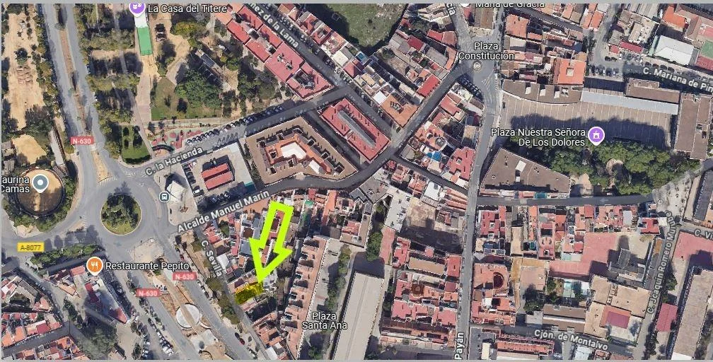 Solar urbano en Camas con 786 m² edificables