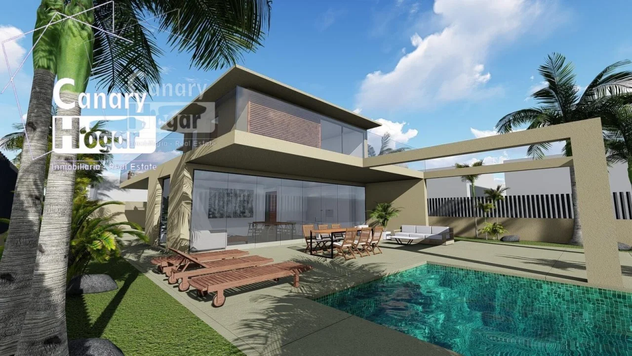 Villa en construcción en Palm-Mar, 4 dormitorios
