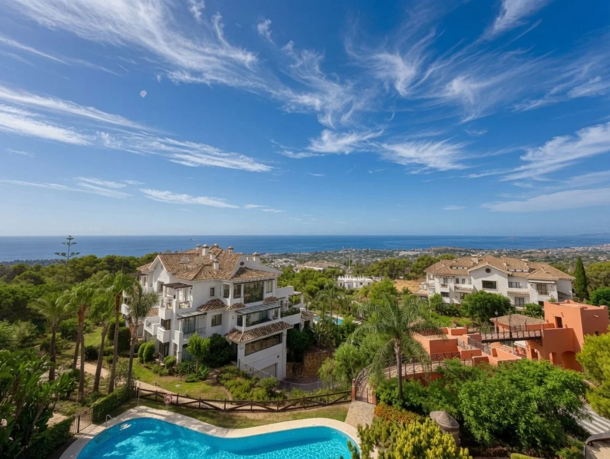 Luxury duplex penthouse with sea views