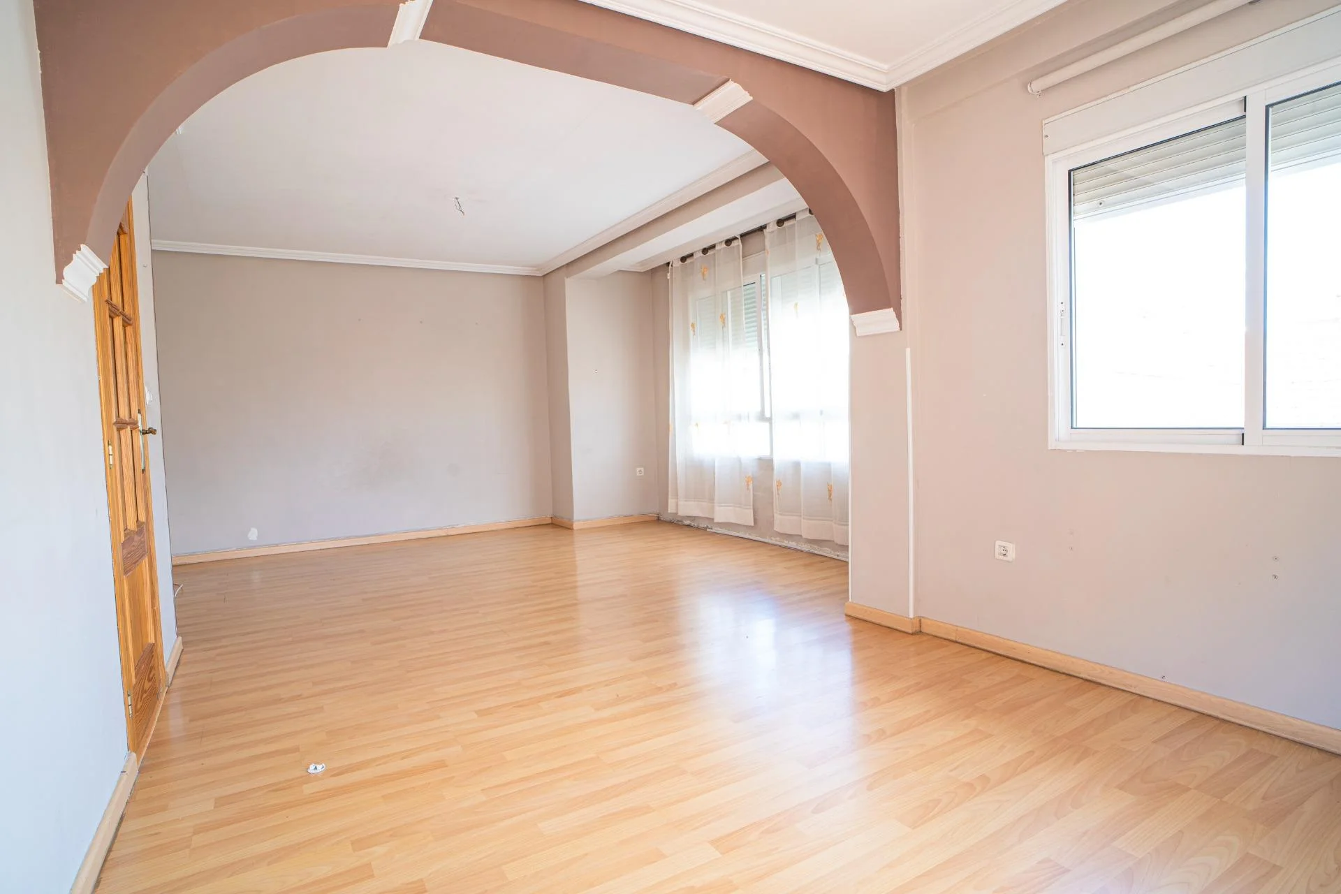 Piso de tres dormitorios con terraza de 30 m²