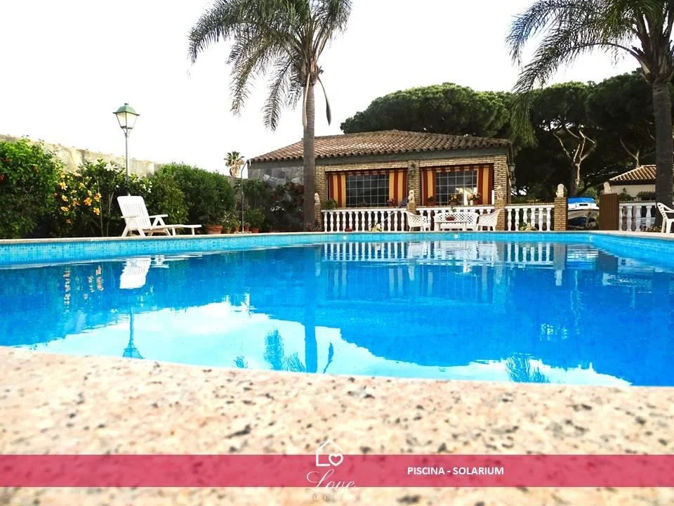 Large house with dual pools