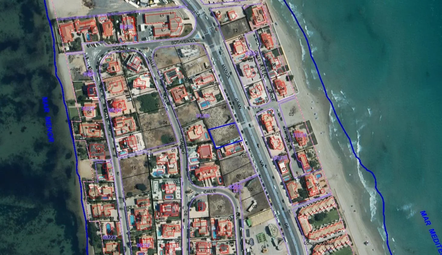 Large La Manga development plot