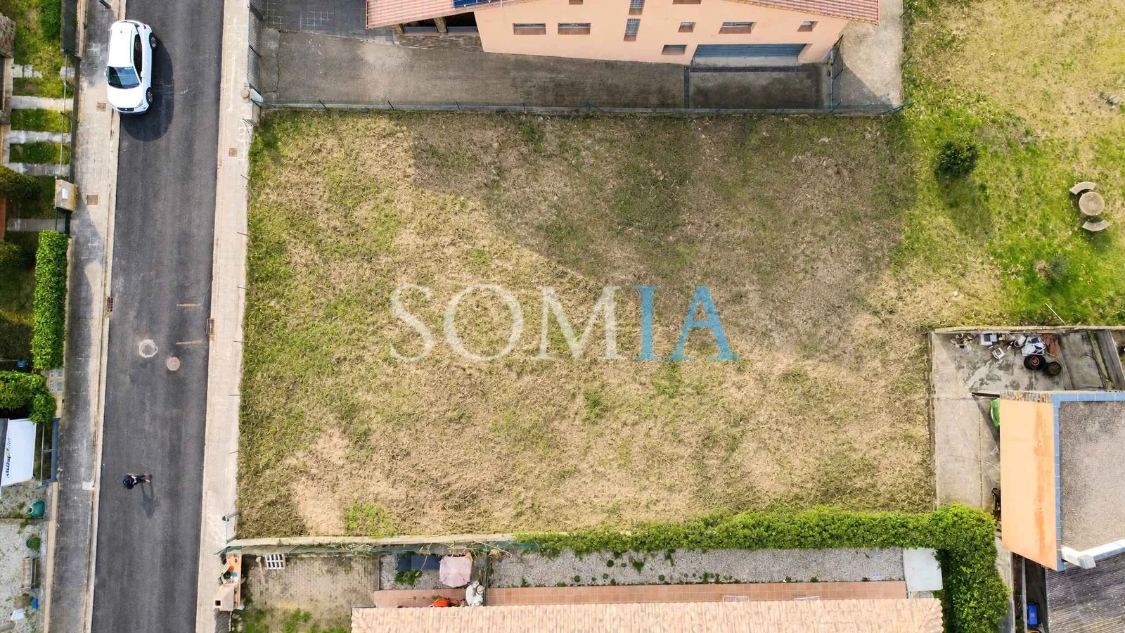 Parcela urbana en Campins, 577 m² indicados