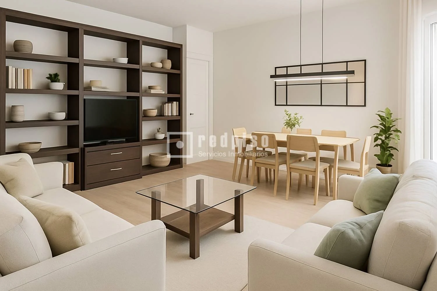 Tetuán flat with elevated first-floor height