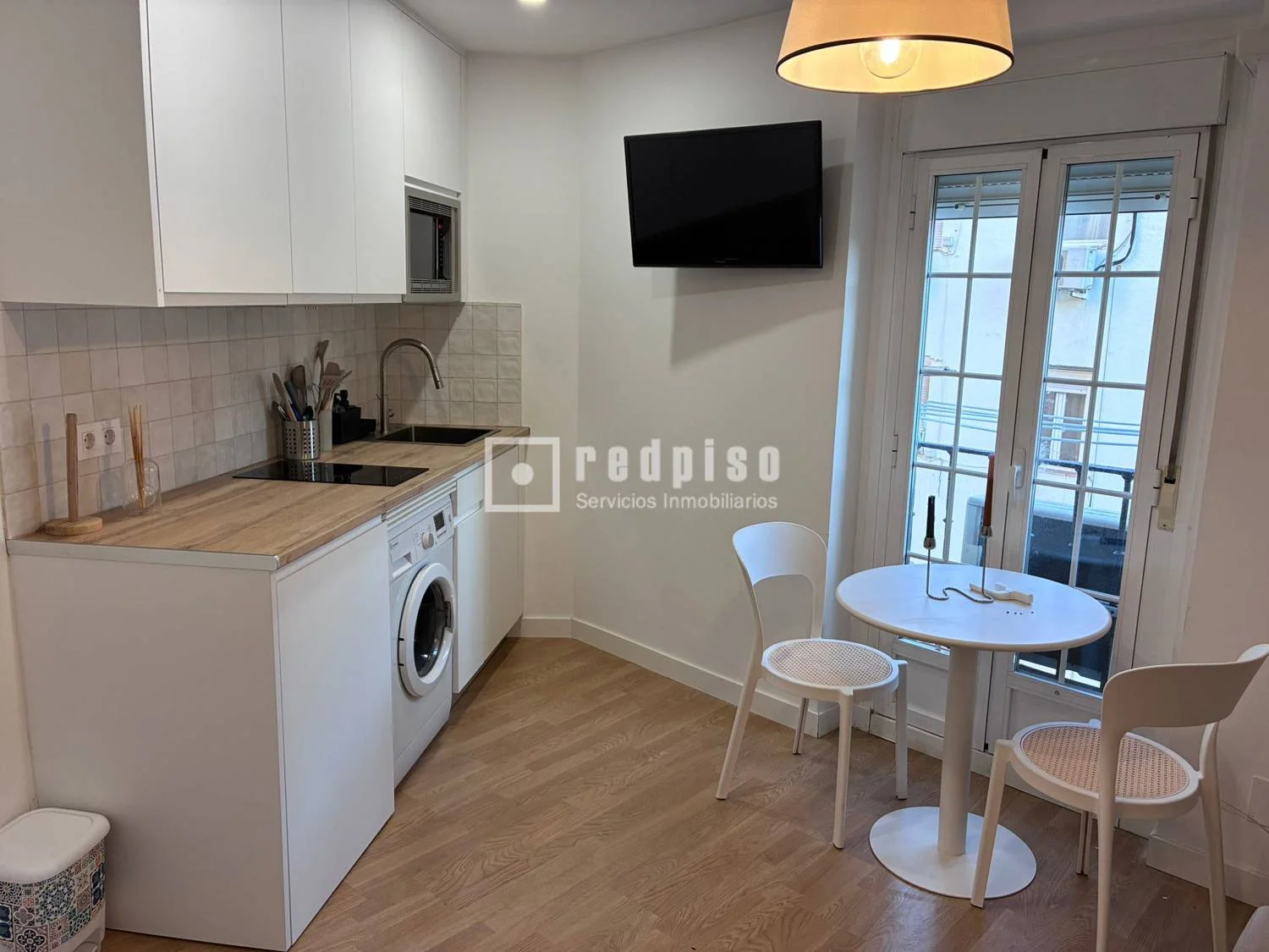 Piso exterior reformado en Arganzuela, 1 dormitorio