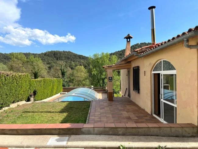 Casa natural con piscina y terreno