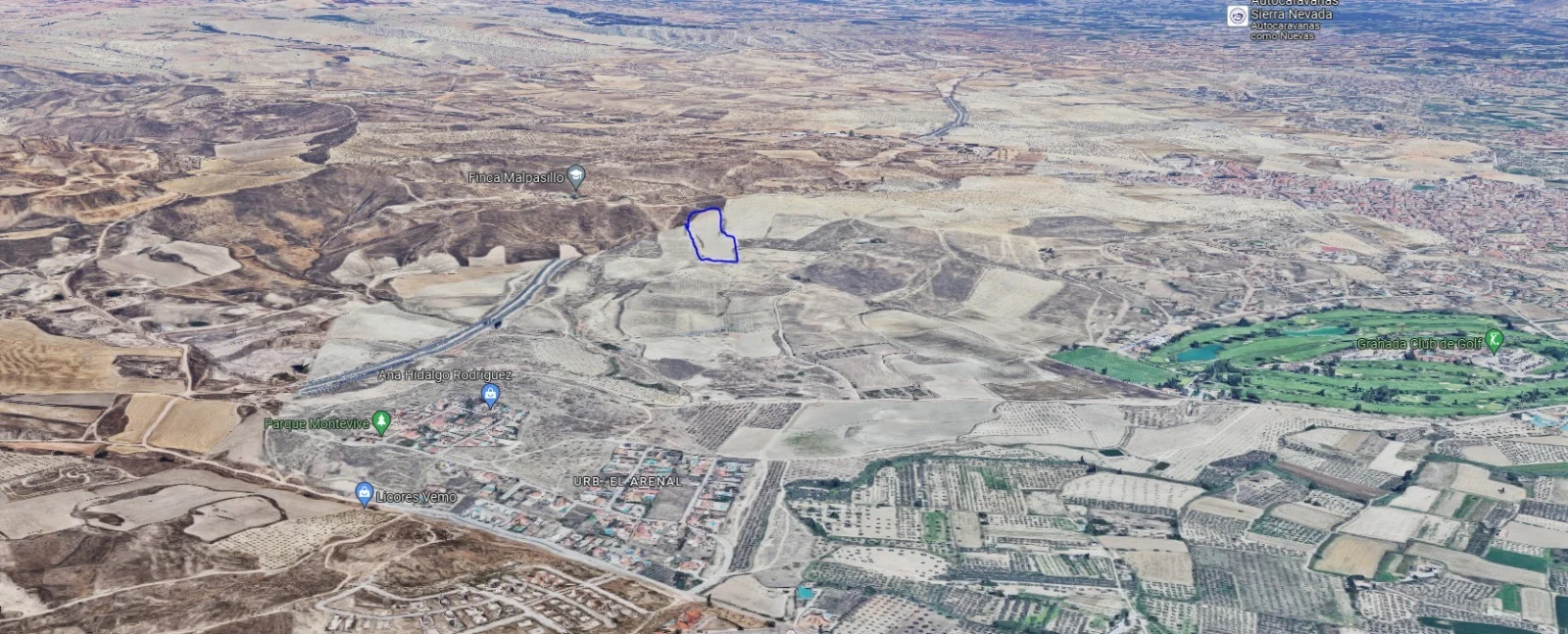 Large rural plot near Las Gabias