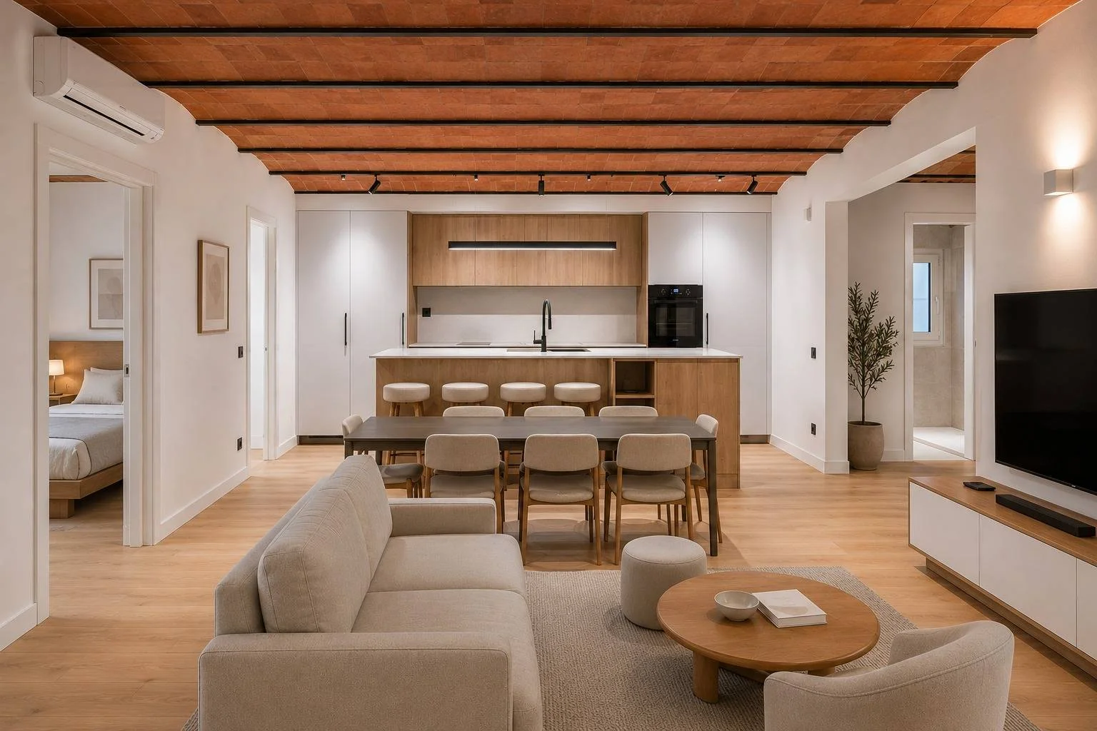 Piso reformado en el Gótico, 2 dormitorios, 124 m²