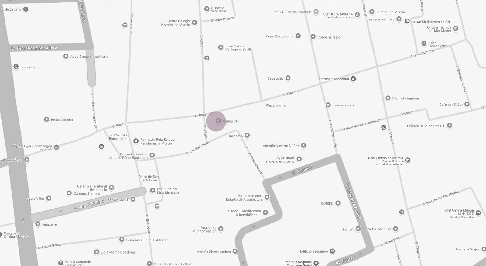 Oficina céntrica en Murcia de 65 m²