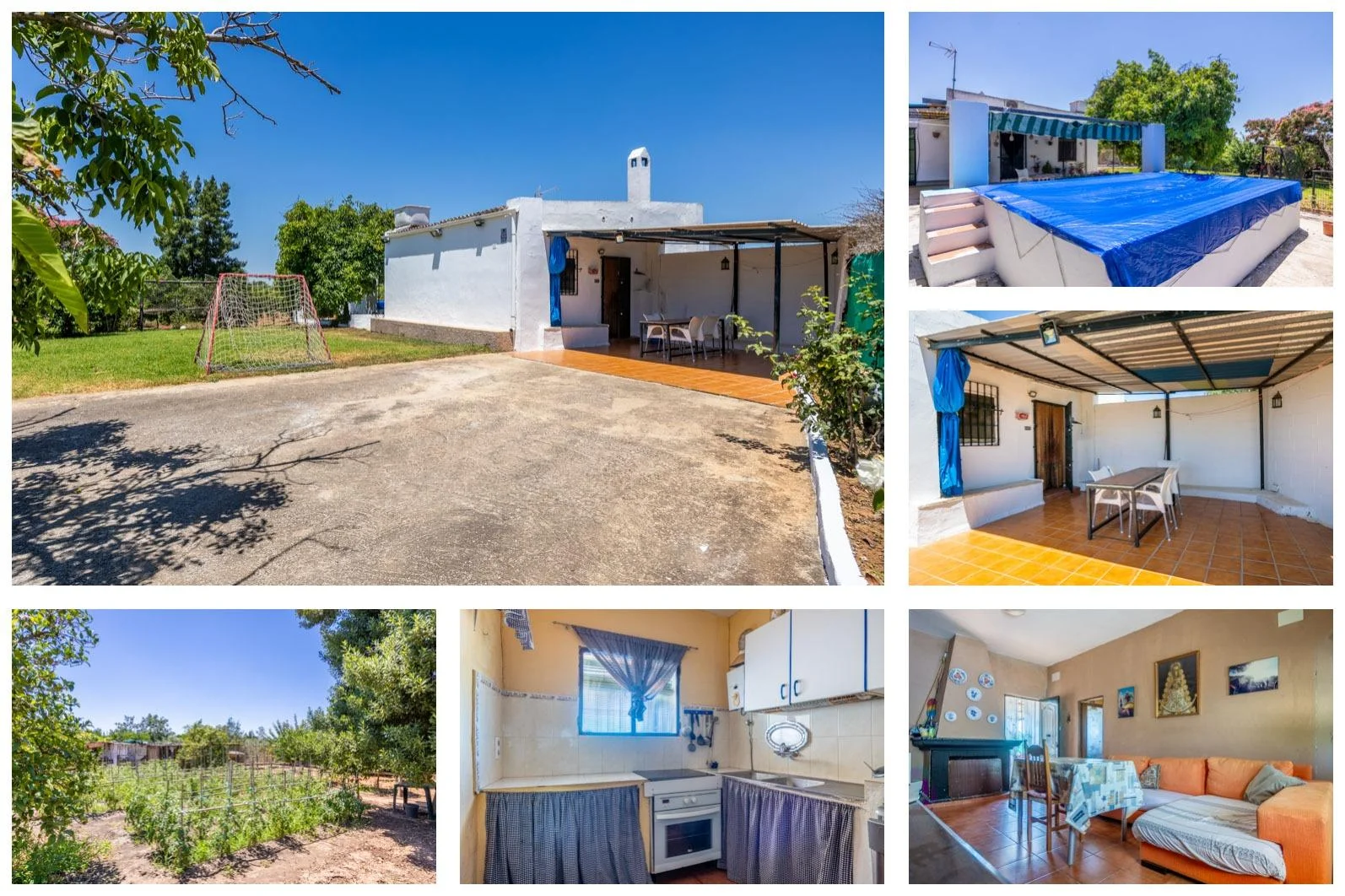 Rural house with 1,474 m² plot