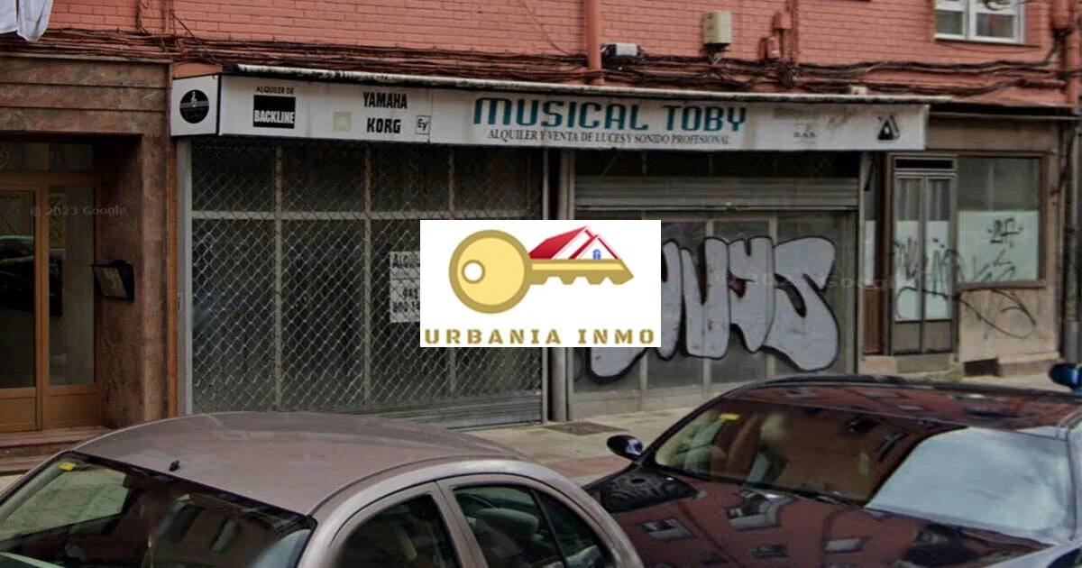 Torrelavega commercial unit with residential upside