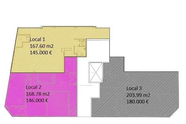 Amplio local en Murcia, 540 m²