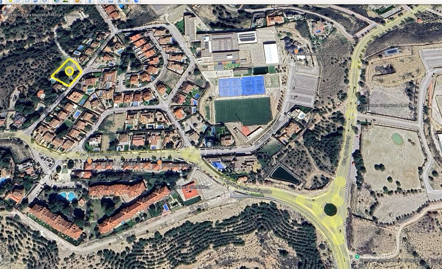 Parcela en Altorreal de 1.368 m²