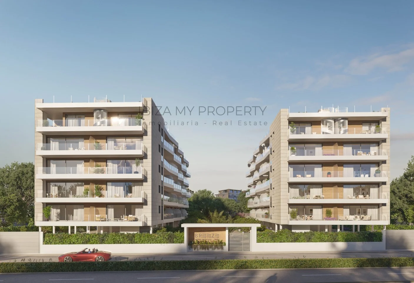Under-construction Ibiza apartment, 2 bedrooms