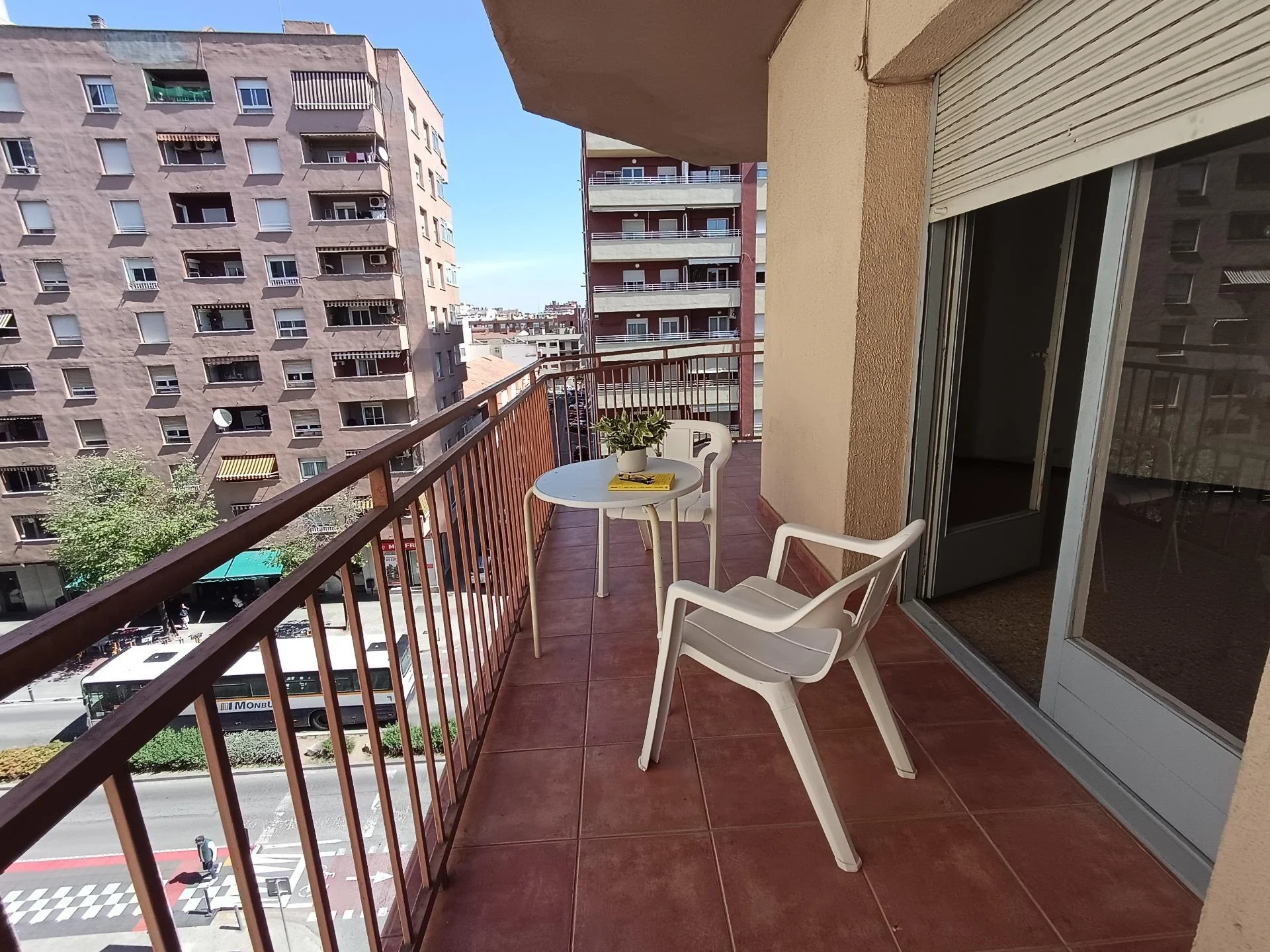 Piso luminoso en Reus con dos terrazas