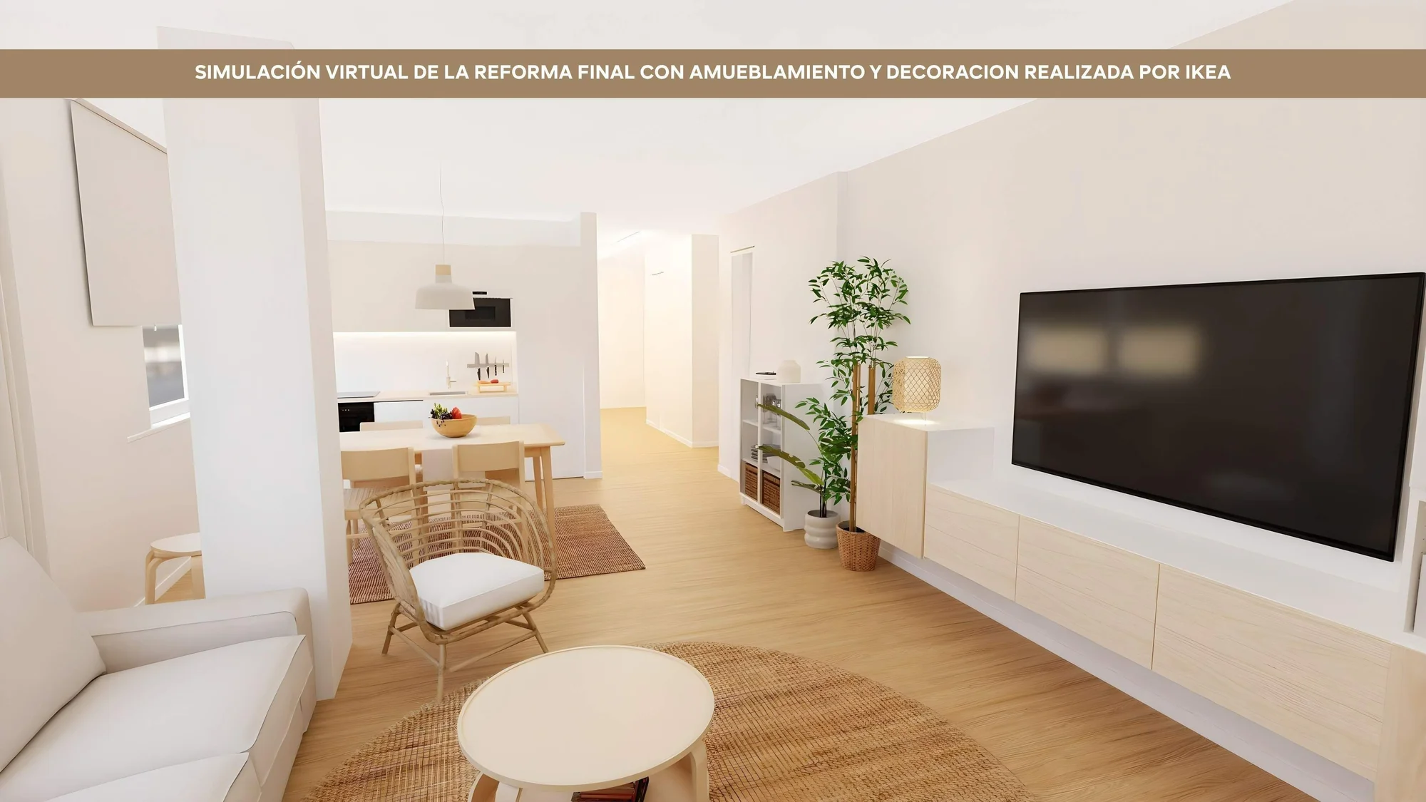 San José flat with planned renovation
