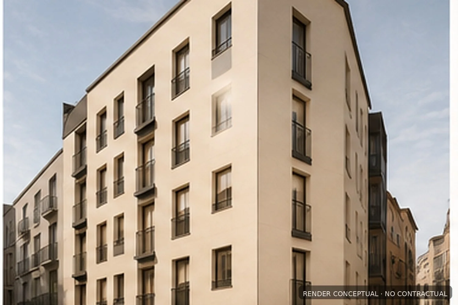 Student residence project in Manresa centre