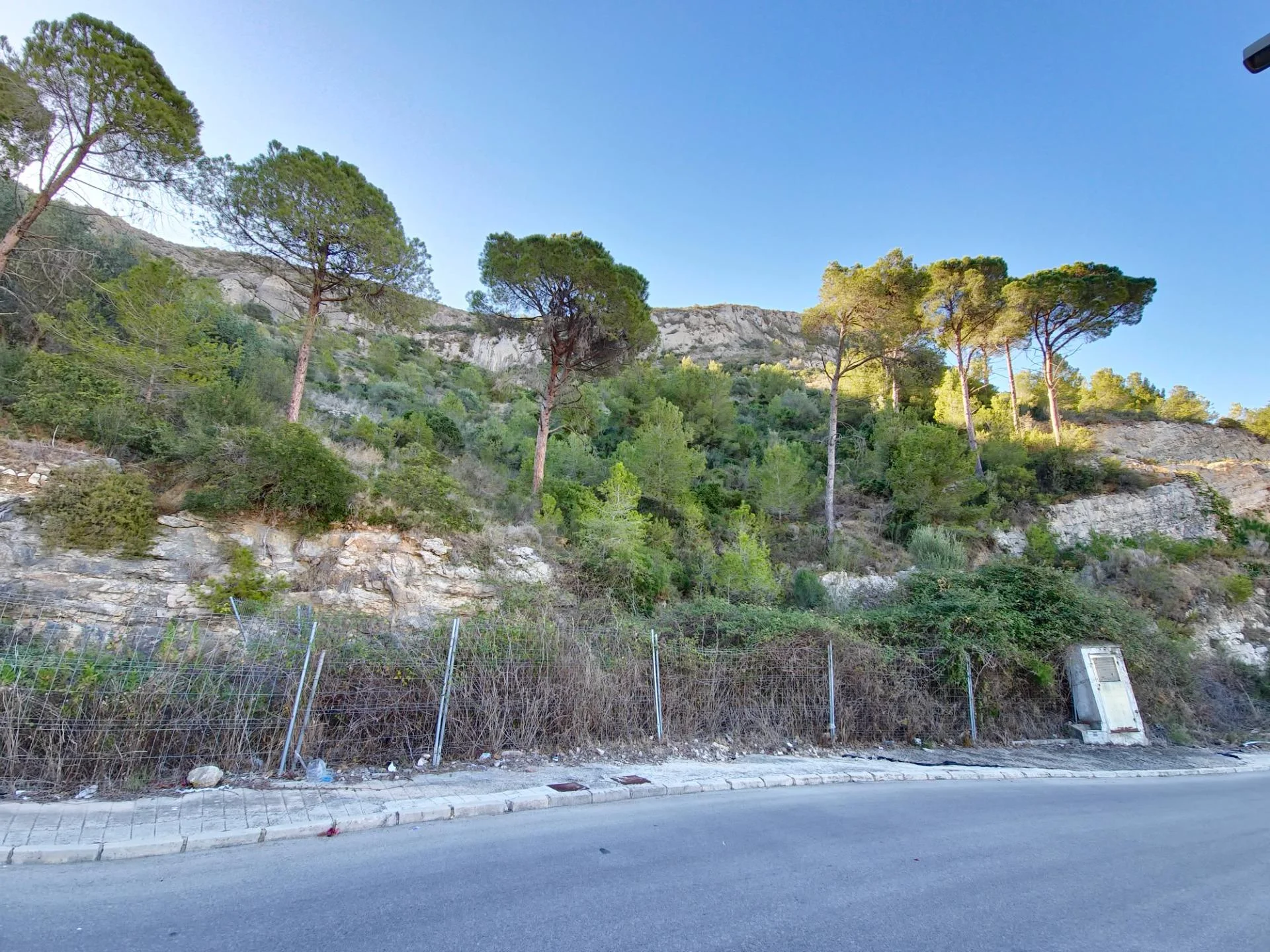 Urban Cullera plot with 50% buildability