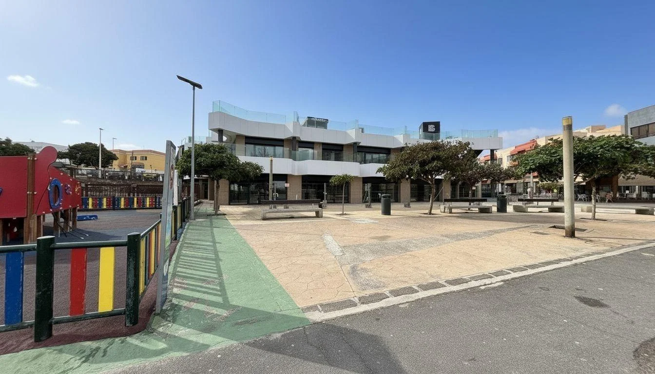 Edificio comercial frente al mar para restauración