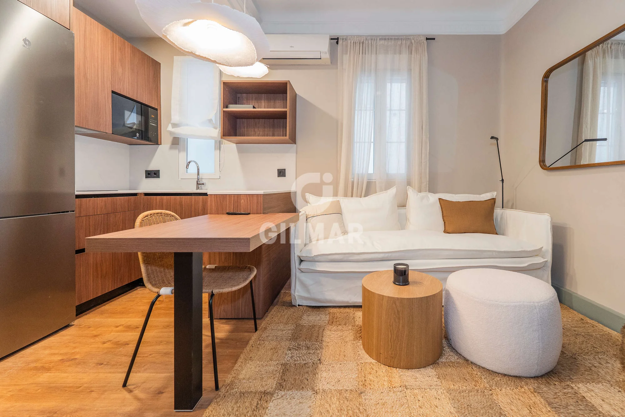 Reformed Lista flat, two bedrooms