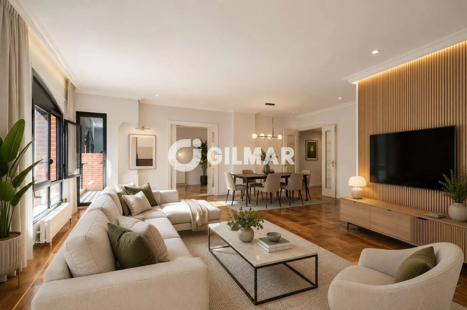 Large Mirasierra flat with terrace