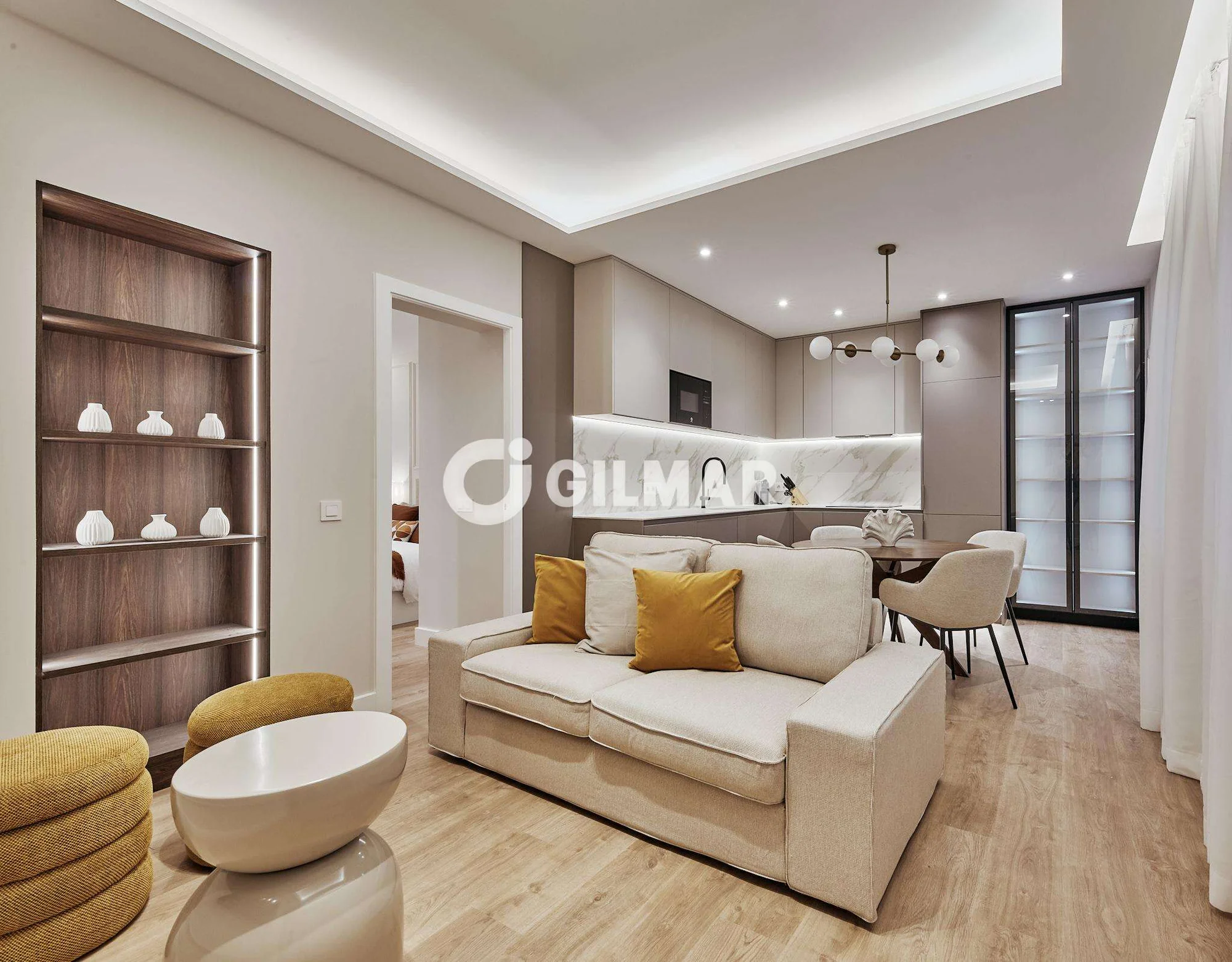 Reformed Salamanca flat, two bedrooms