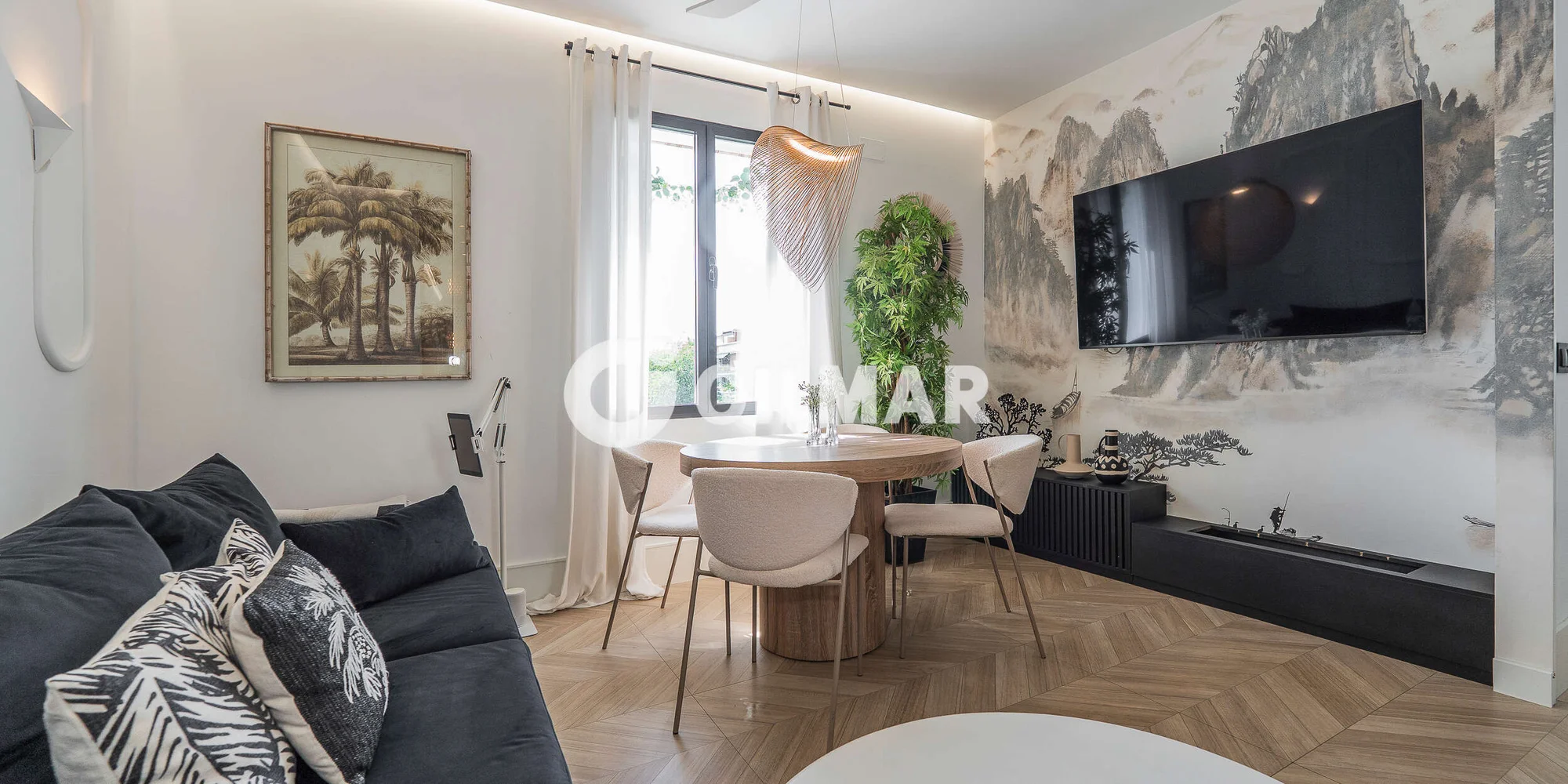 Piso exterior en Hispanoamérica, Madrid, 91 m²