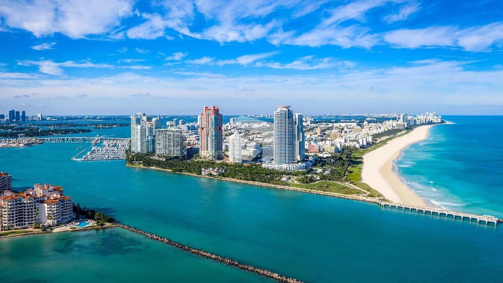 Apartamento esquinero en South Beach, 2 dormitorios