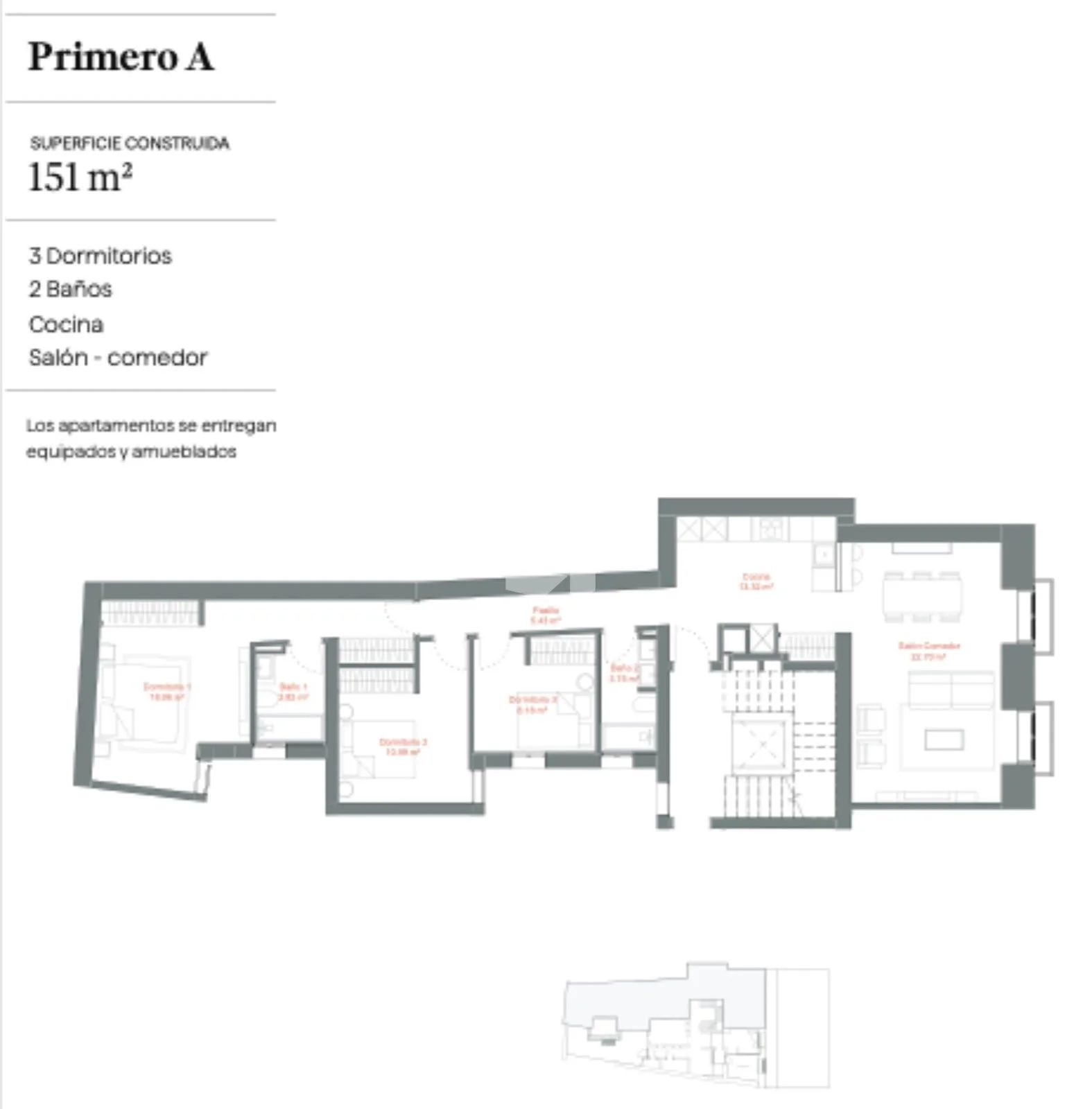 Piso de obra nueva en Justicia, 3 dormitorios