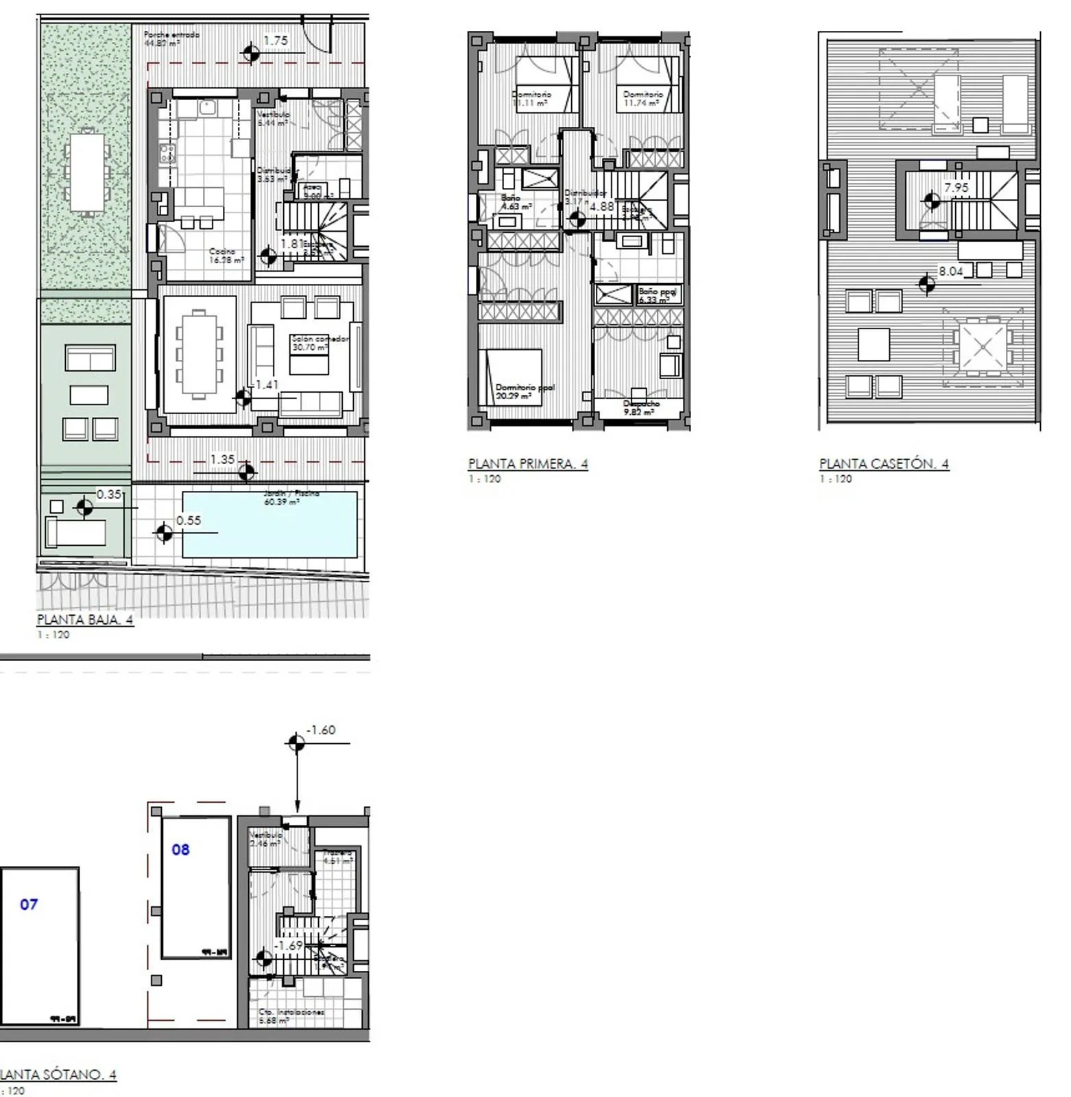New-build 4-bedroom chalet in Cerro