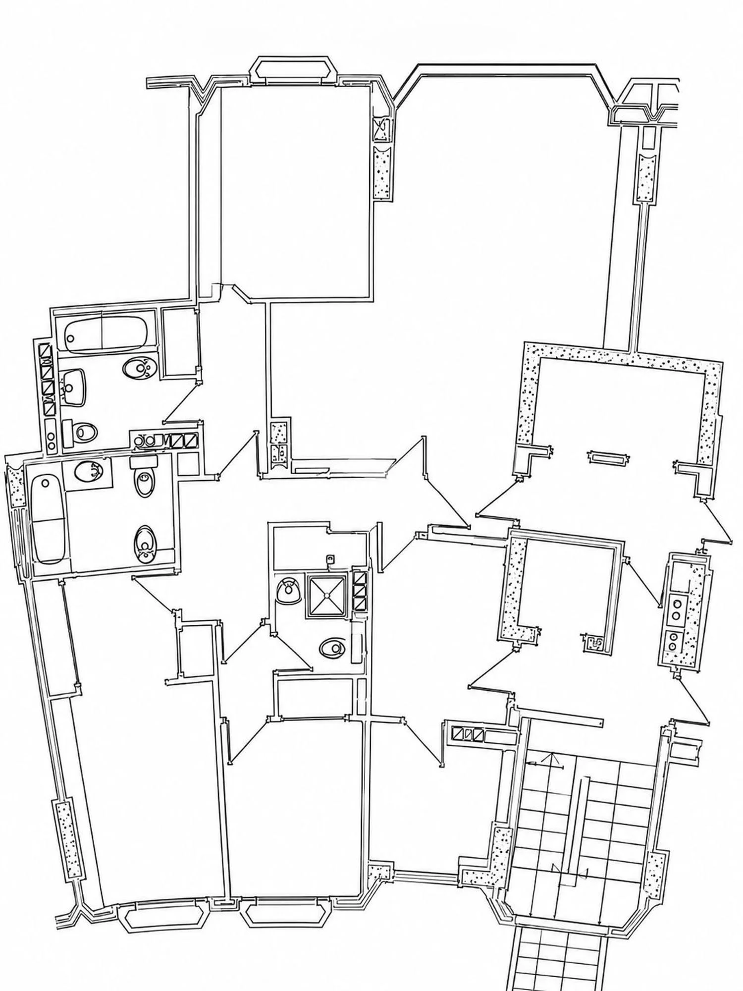 Piso en Retiro, 155 m², tres dormitorios
