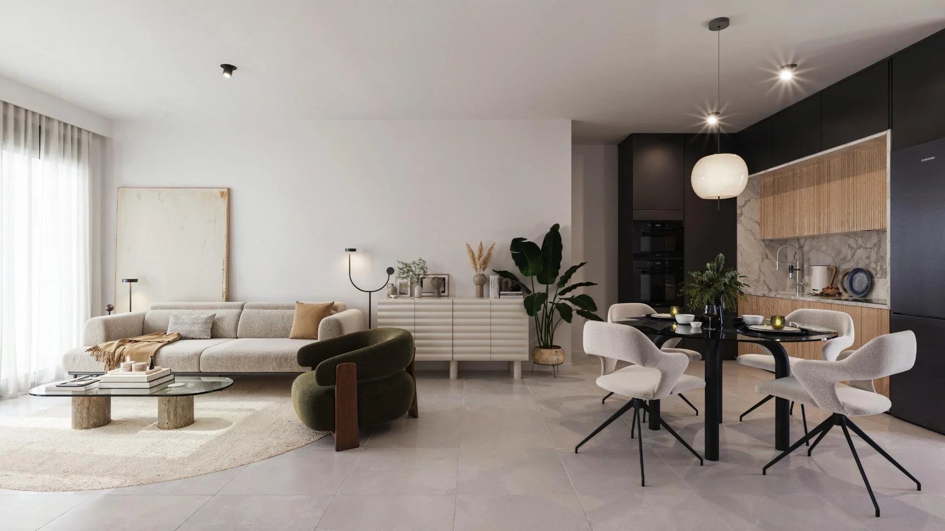 Bungalow nuevo con jardín privado