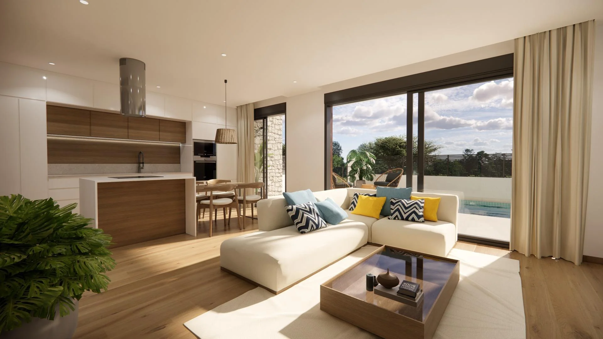 Villa independiente cerca de la costa, 3 dormitorios