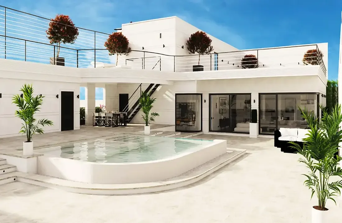 Ático dúplex de lujo de 1.500 m²