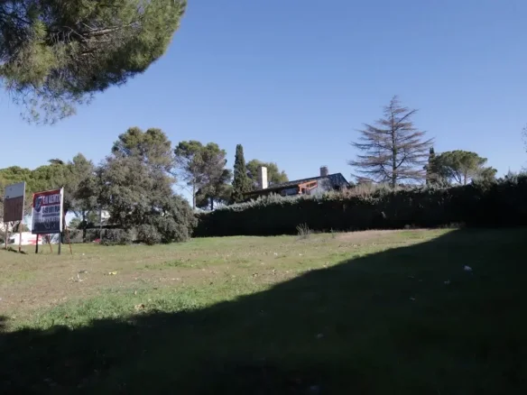 Parcela urbana para vivienda unifamiliar