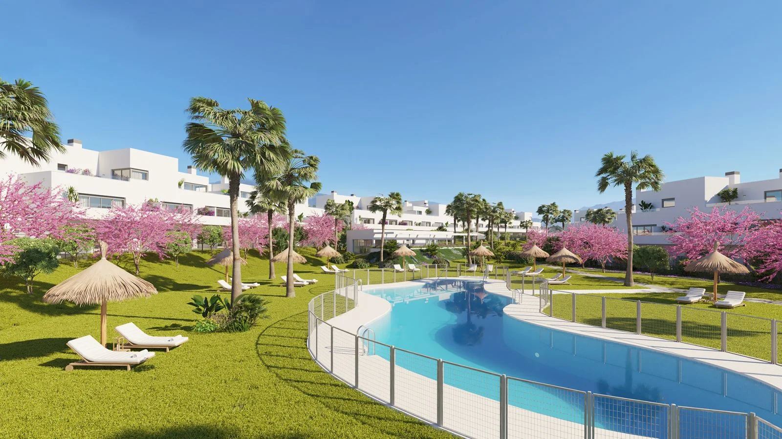 New development in Estepona, 3 bedrooms