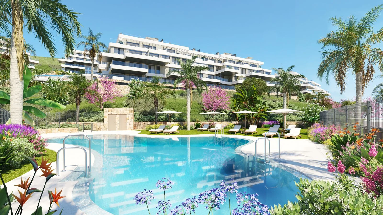 Nueva promoción en Mijas con vistas al mar