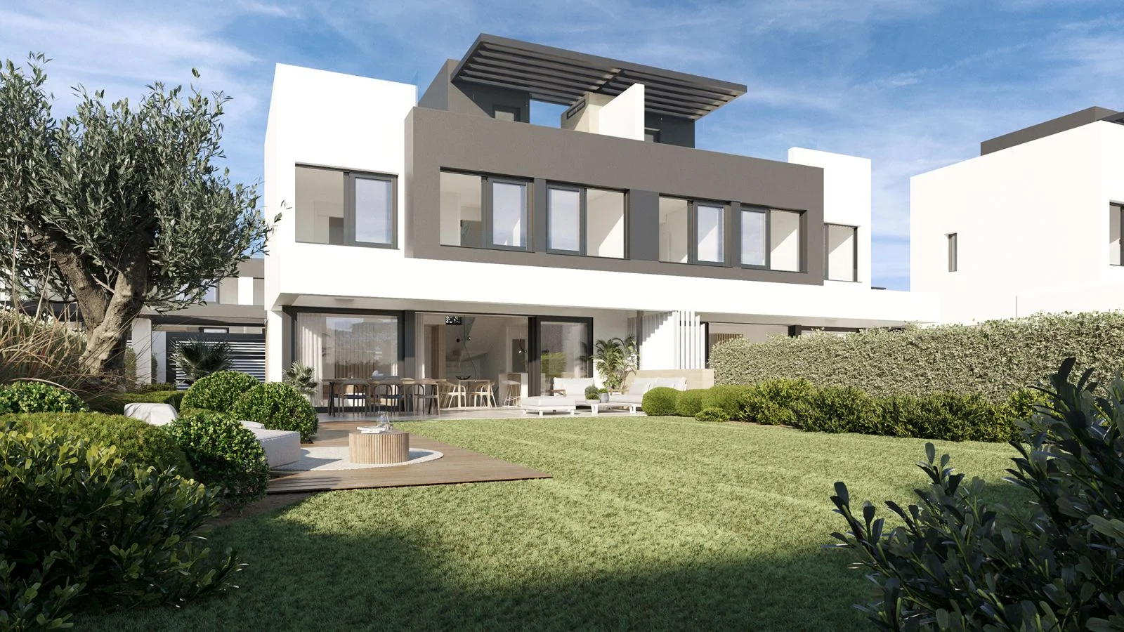Villas listas junto a Atalaya Golf