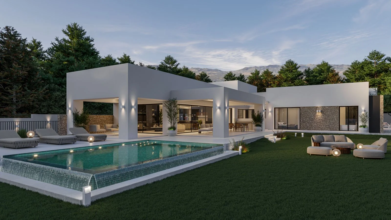 Villa en construcción en New Golden Mile