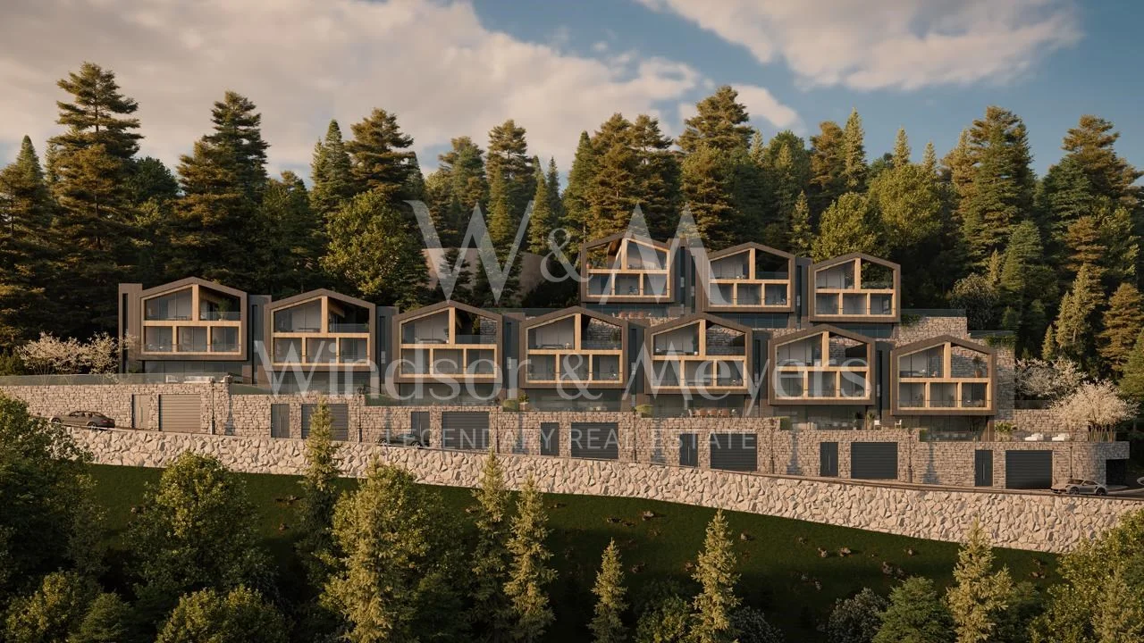 New-build townhouse near ski resorts