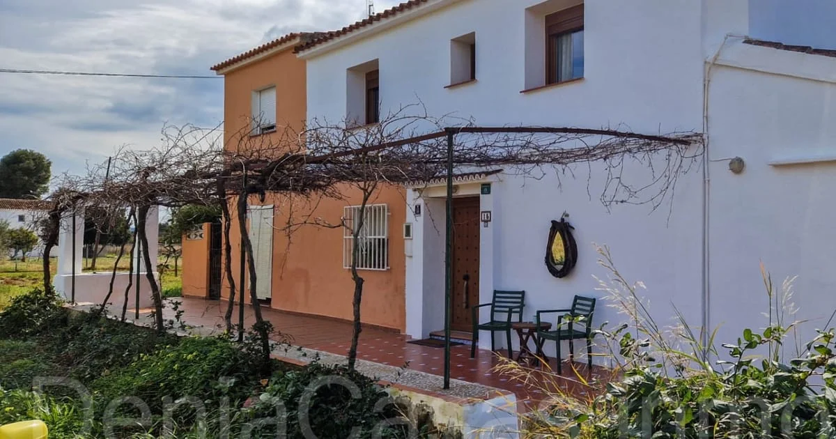 Country townhouse near Denia, 4 bedrooms